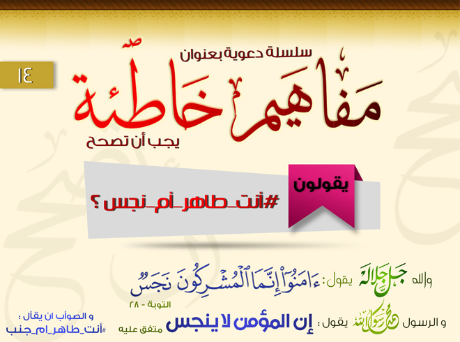 الطهارة في سلسلة المفاهيم